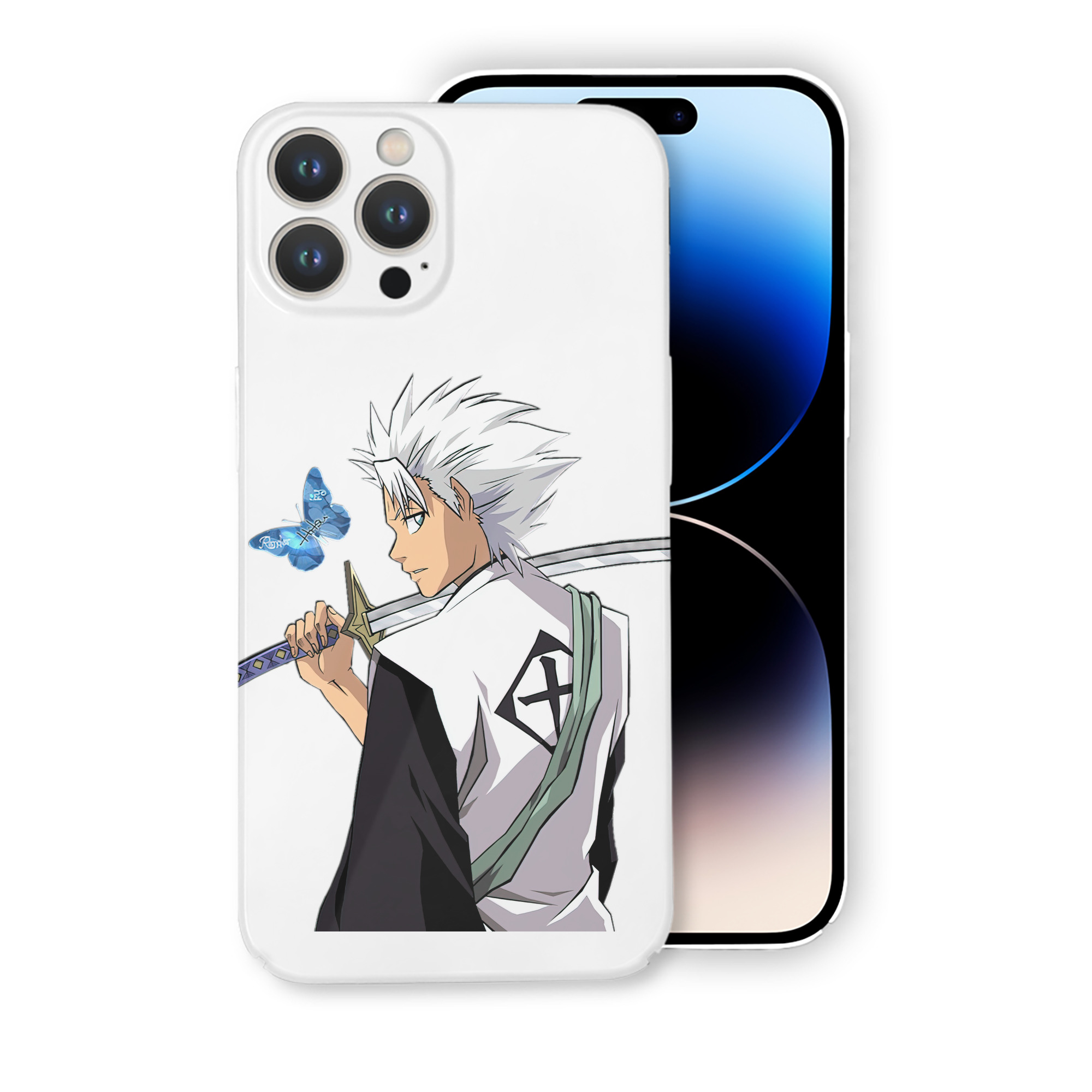 （画像用） ブリーチ 日番谷冬獅郎（ひつがや とうしろう） BLEACH Hitsugaya Toushirou 【iPhone 14シリーズ対応】ハードケース